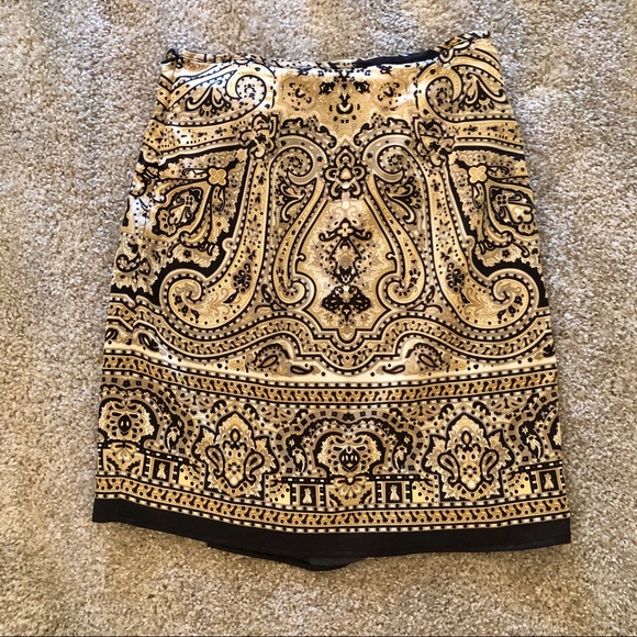 Silky Wrap Style Skirt - Picture 3 of 10